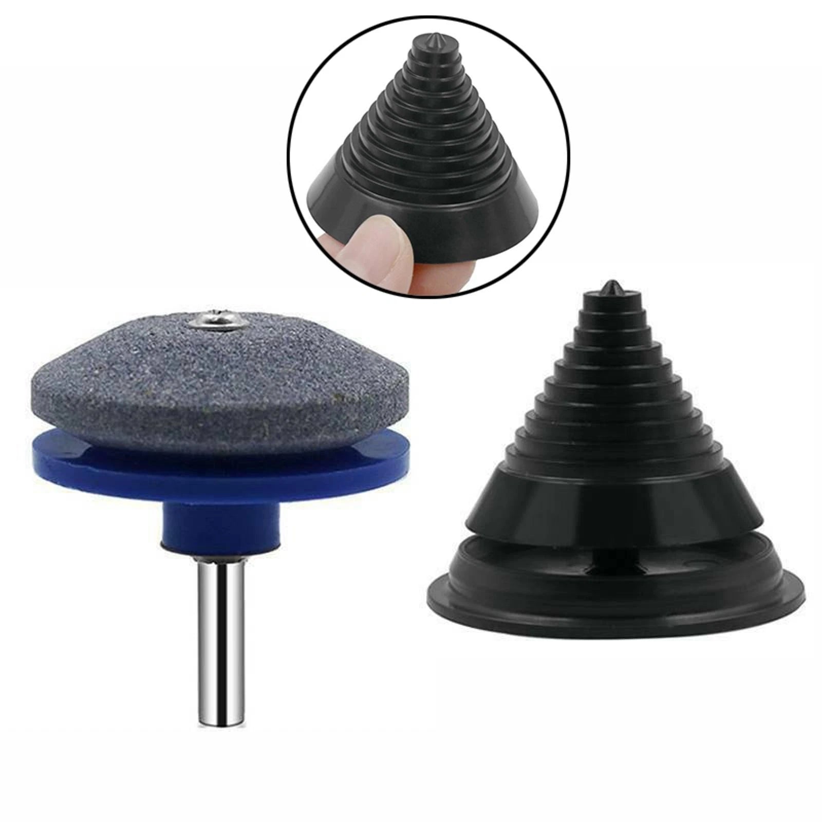 Blade Balancer+lawn Mower Sharpener For Brushcutter Garden Yard Lawn