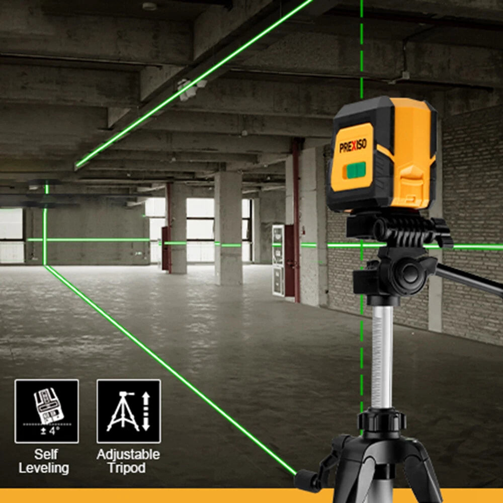 Prexiso 100ft Self Leveling Laser Level Green Point | Built Supply Co