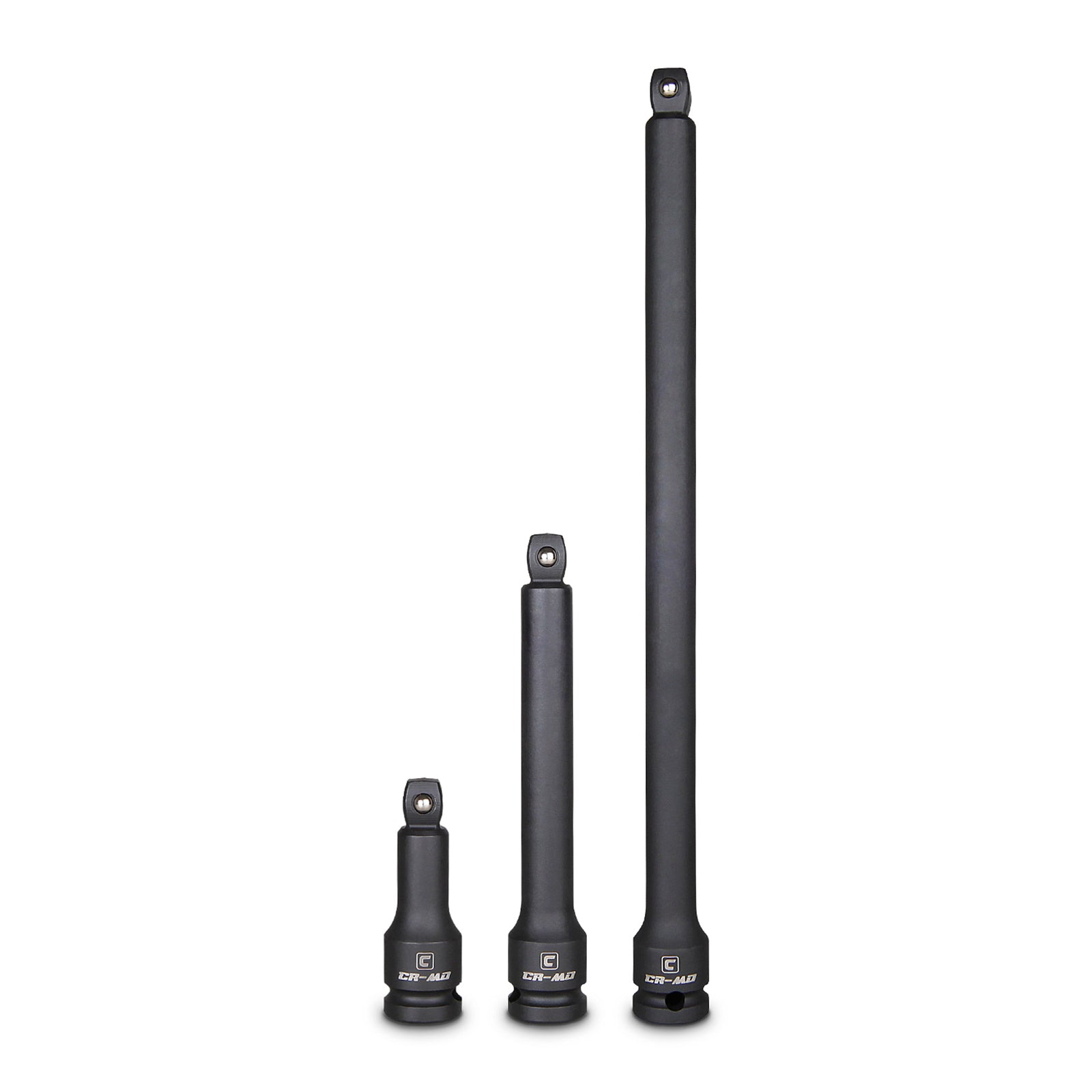Capri Tools 1/2-Inch Drive Wobble Impact Extension Bar Set, Crmo