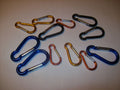 Assorted Aluminum Carabiner Snap Hooks
