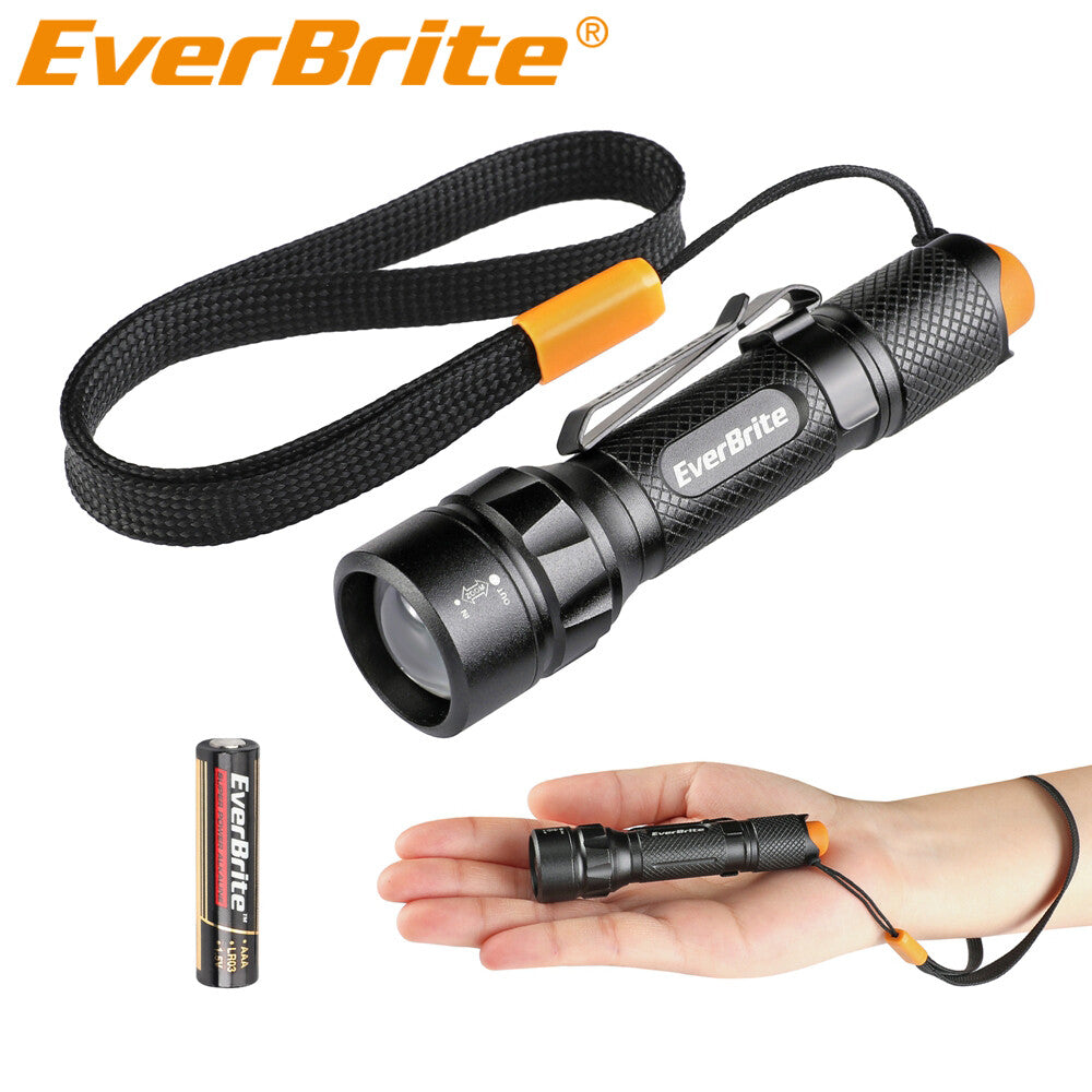EverBrite 80 Lumen Mini LED Flashlight Zoomable Adjustable Focus 3