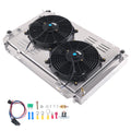 3 Row Aluminum Cooling Radiator w/Shroud Fan for Mercury Marquis