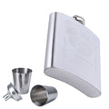 Durable Stainless Steel 7oz Hip Flask 2 Cups Bottle For Wine Liqueur