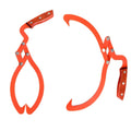 Reliable Stainless Steel Log Tongs With Comfortable Grip For Outdoor