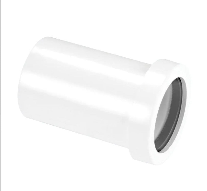 McAlpine T18 ABS Straight Solvent Connector