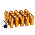 Fit Is250 Is350 Gs460 Orange 20x 50mm Rim Anodized Wheel Lug