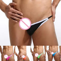 Men Briefs Single Side For Slim Fit T-back Thongs Underpants