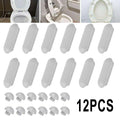 Bumper Buffer Toilet Cover Abs+tpe Accessory Adapter Assembly Bathroom