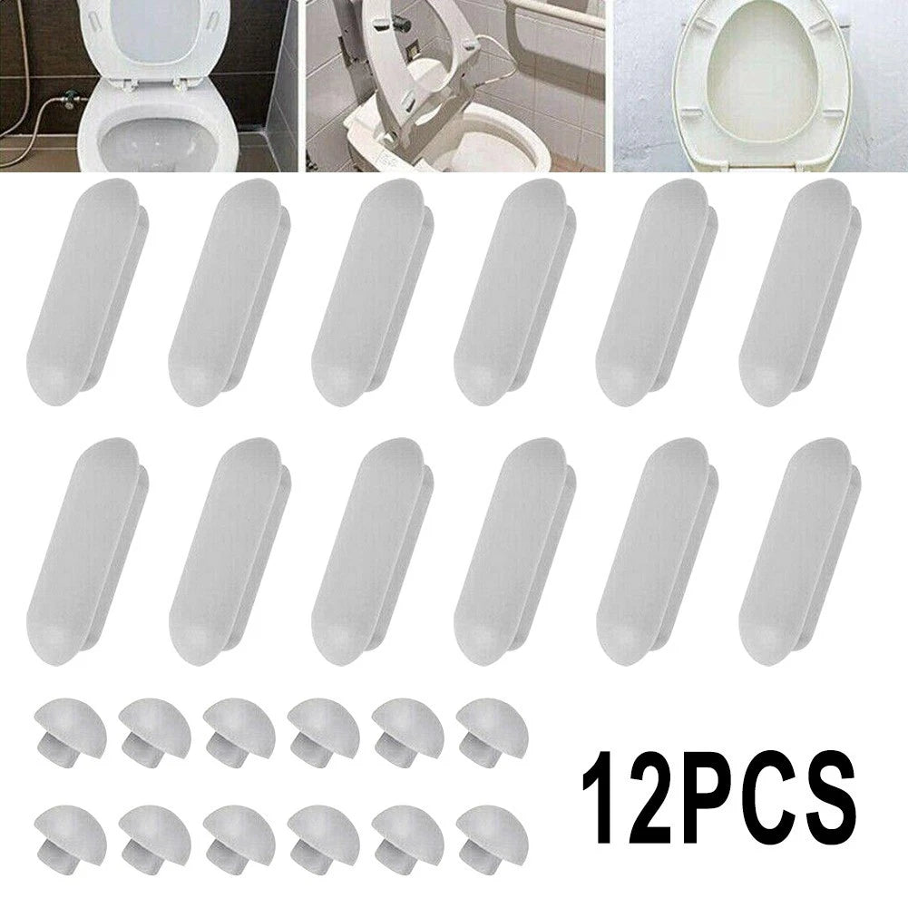 Bumper Buffer Toilet Cover Abs+tpe Accessory Adapter Assembly Bathroom