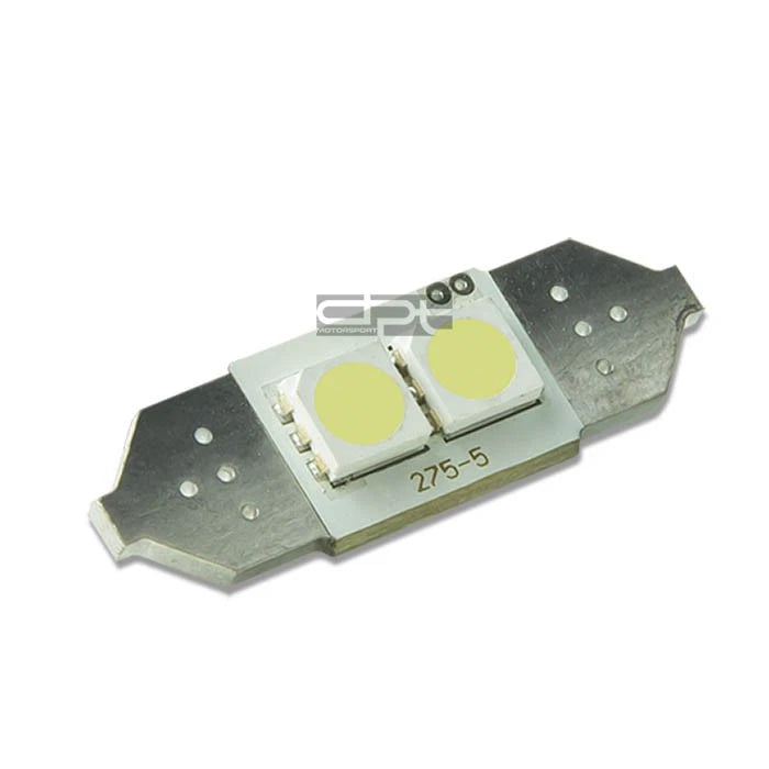 2 Smd 2smd 31mm White 5050 5055 Led Auto Interior Dome/map Bright 12V