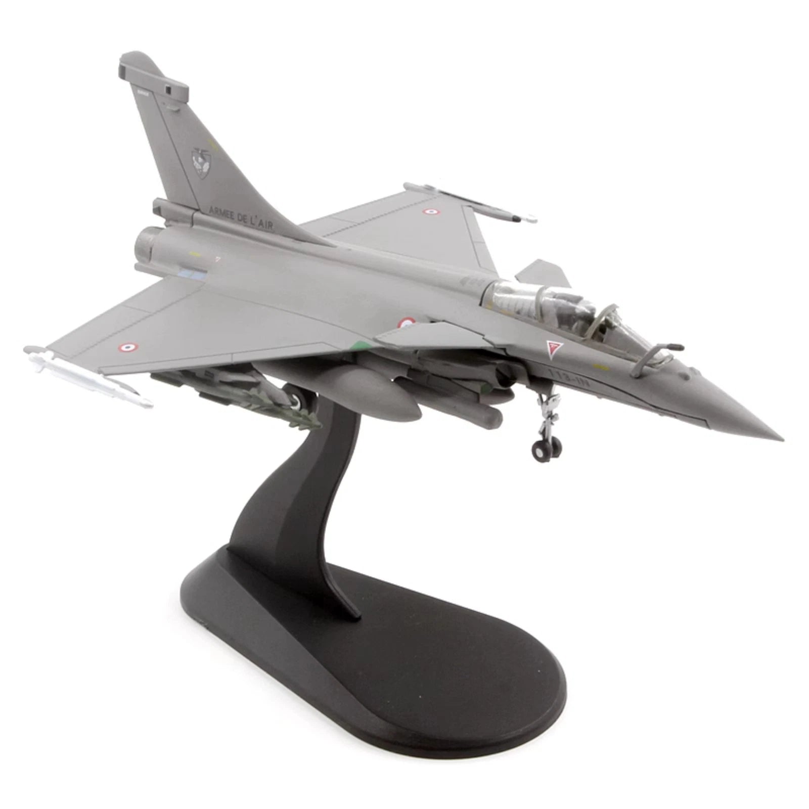 1/100 Scale Diecast Alloy French Air Force Rafale C Fighter Military