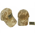 Military Hunting Tactical Cap Flag Patch - Kryptek Nomad