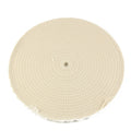 10" x 1/2" Arbor Hole - 20 Ply Spiral Sewn Polishing Muslin Cotton