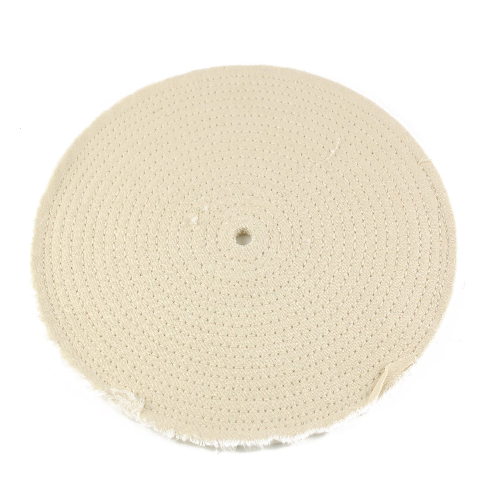 10" x 1/2" Arbor Hole - 20 Ply Spiral Sewn Polishing Muslin Cotton