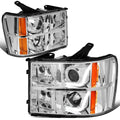 For 2007-2014 Gmc Sierra Chrome Amber Signal 3d Led | Built Supply Co