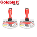 Goldblatt 2PCS Bucket Scoop Stainless Steel 6.5" Curved Contoured Blade Scrapers