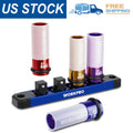 WORKPRO 1/2" Drive Lug Nut Impact Duty Socket Set 4 Pcs by WORKPRO