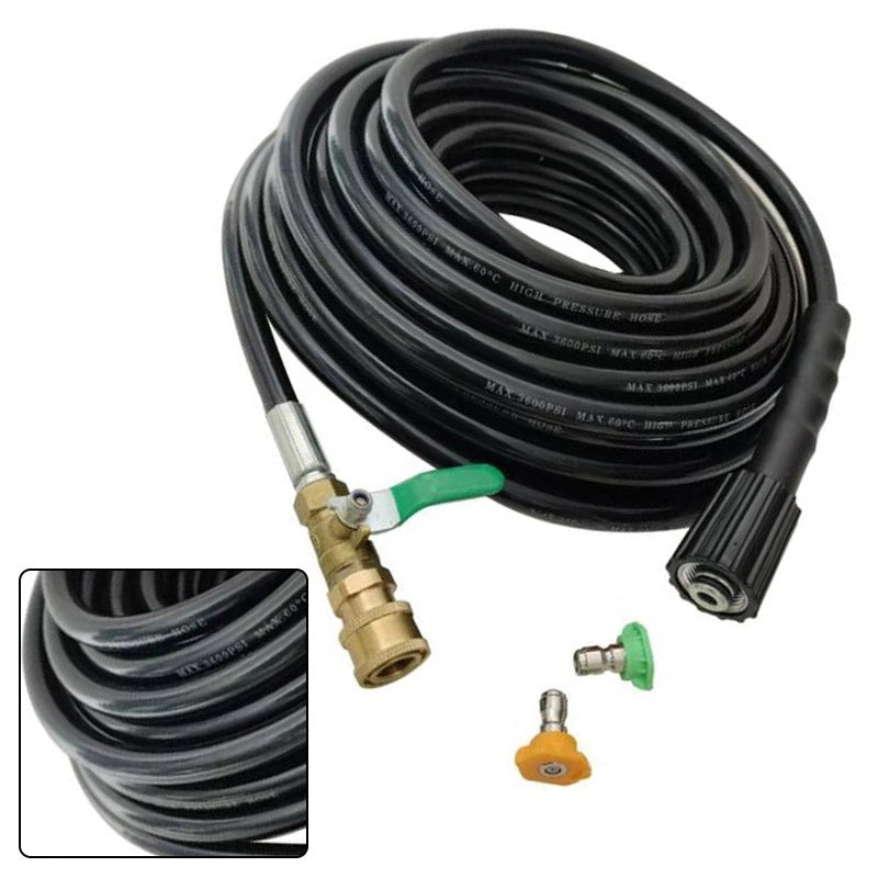 7m 10m Water Hose High Pressure With Nozzles Suitable For Garden Lawn