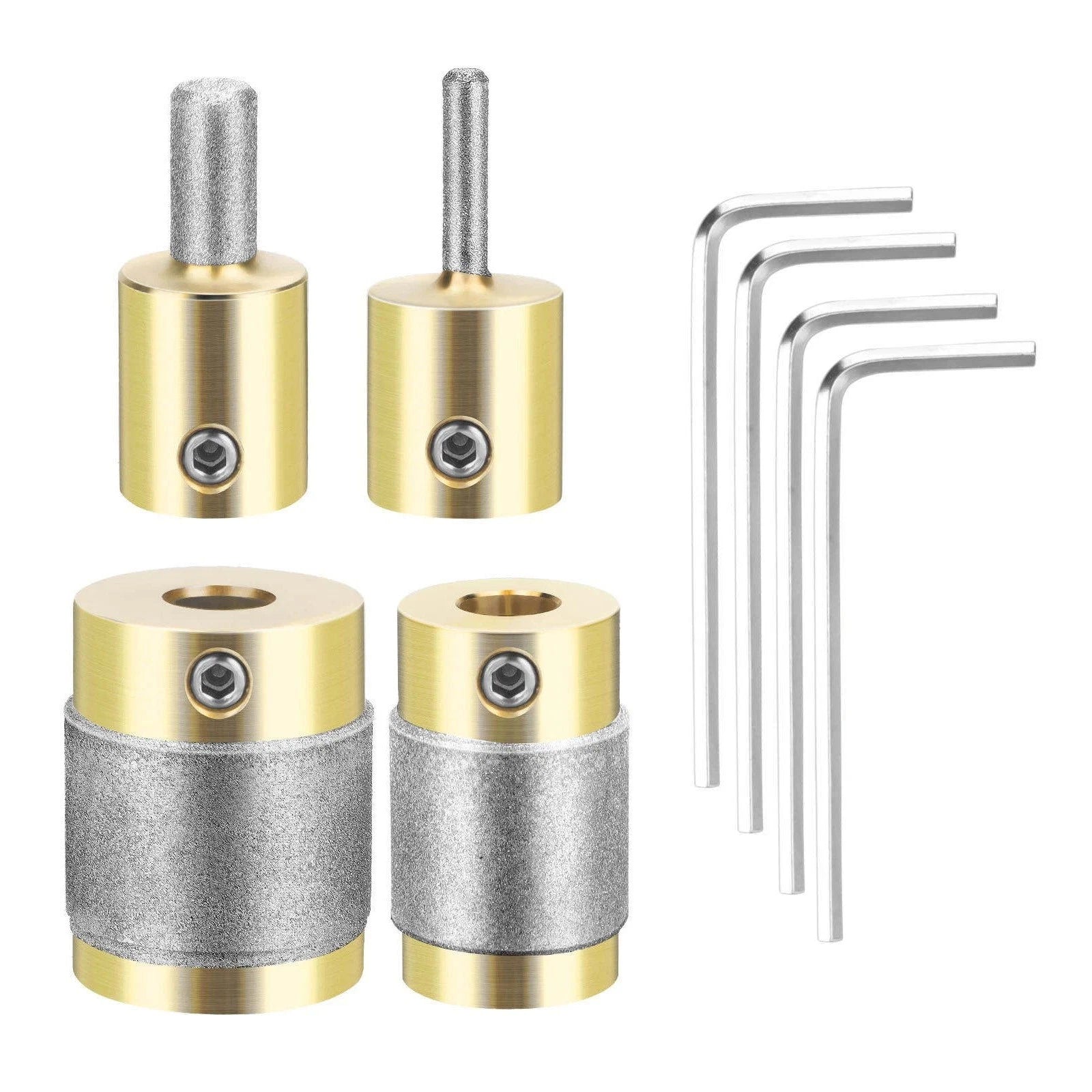 Diamond Bits For Stained Glass Grinder, 4 Sizes | Built Supply Co