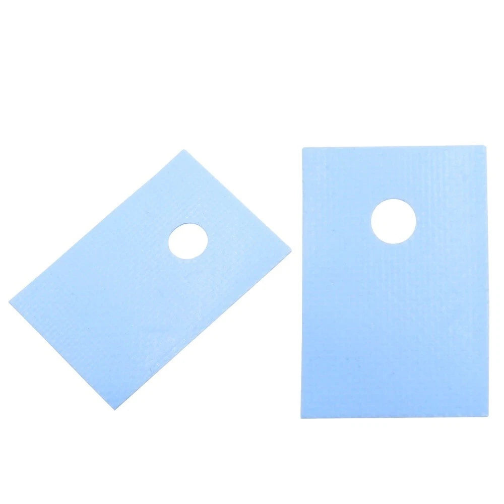 Transistor Insulation Pads TO-220 Heatsink Silicon with Washer 10pcs