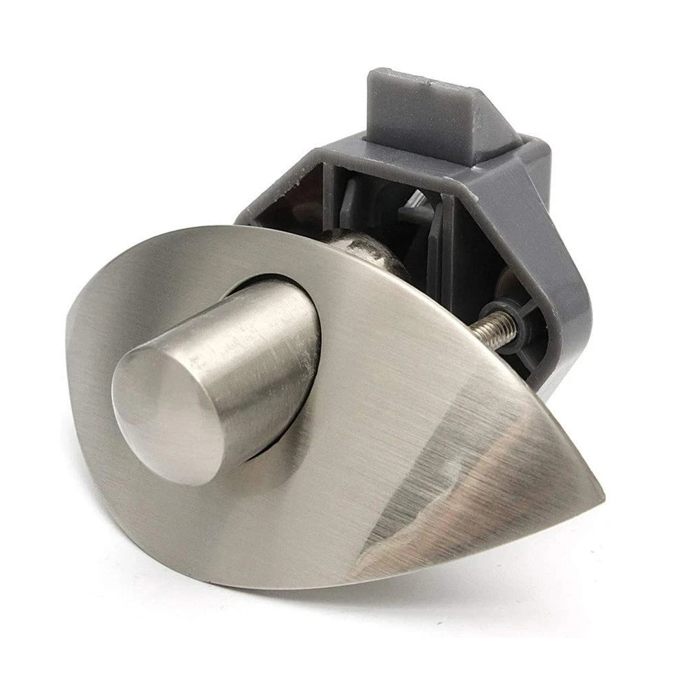 Rv Cabinet Latch Button Push Lock 1416mm Half Moon For Trailers For