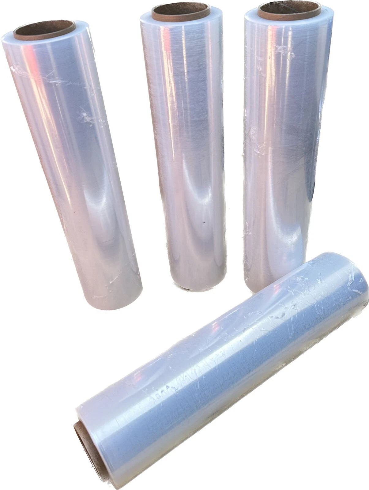 4 Rolls 20" X 950' 80 Gauge Clear Stretch Film Pallet Packing Shrink