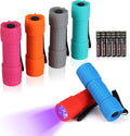 UV Blacklight Flashlight Mini 6pcs Set
