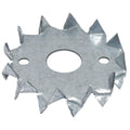 M12 x 50mm Double Sided BZP Alloy Steel External Tooth Lock Flat by Unbranded