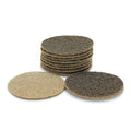 10 Pack - 5" Hook and Loop Surface Conditioning Sanding Discs, Tan
