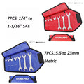 Workpro Super-thin Wrench Set Sae/metric With | Built Supply Co