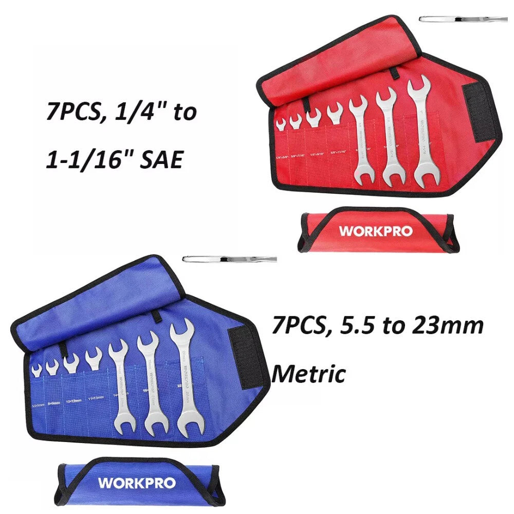 Workpro Super-thin Wrench Set Sae/metric With | Built Supply Co