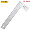 Steel Square Measuring : 250mm Stainless Steel + Aluminum Alloy Base