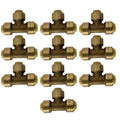 XFITTING 3/8" Push Fit Tee 10 Pack