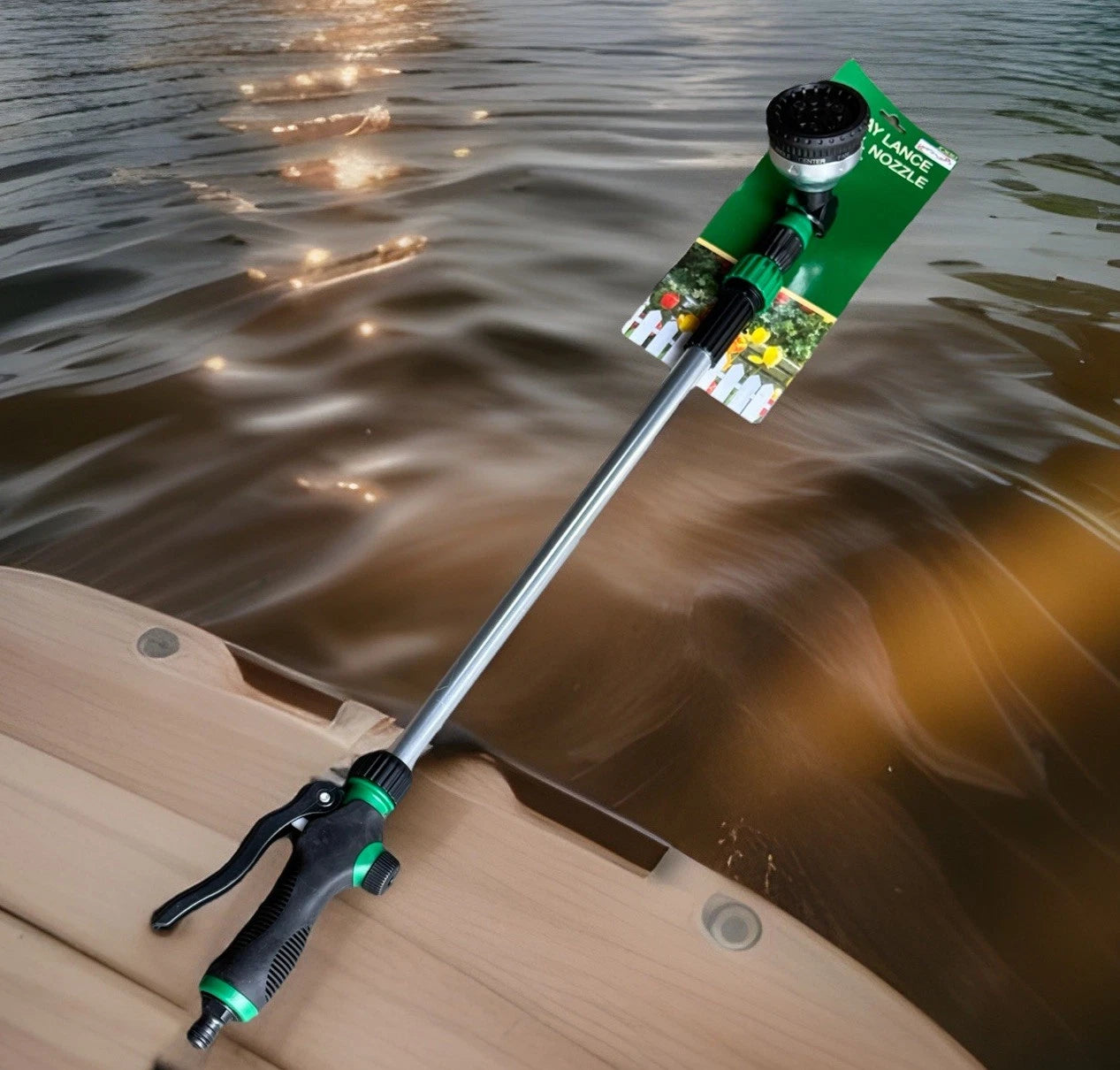 39" Telescoping Watering Garden Hose Nozzle Sprayer Irrigation Wand