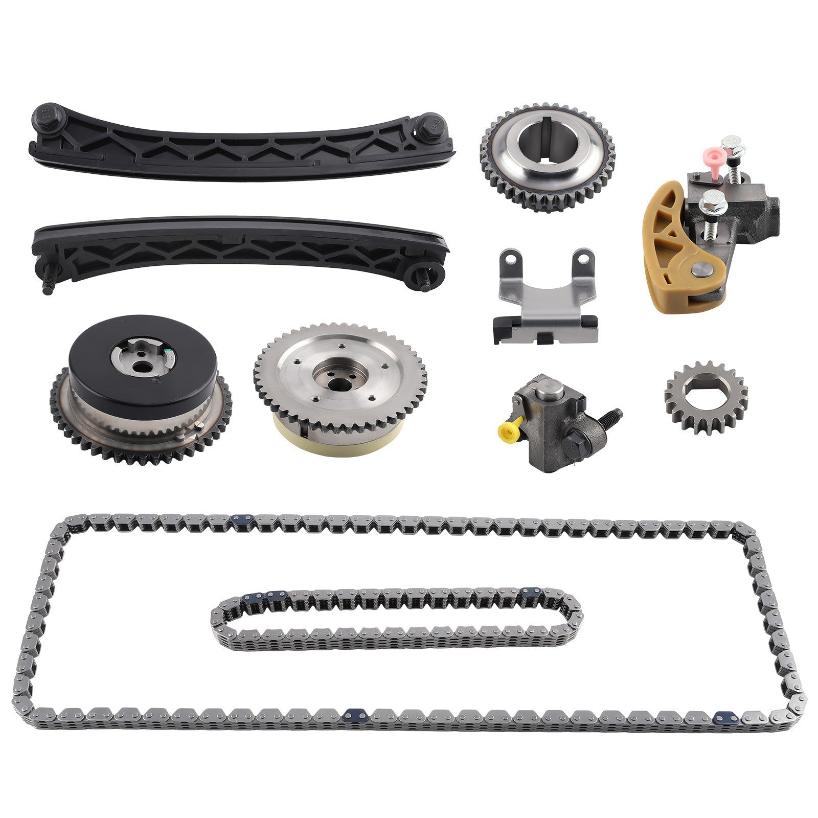 10x Timing Chain Kit For Cadillac ATS 2015-17 GMC Canyon 2.5L 12627109