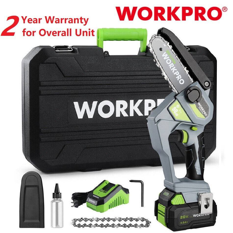 WORKPRO Cordless Mini Chainsaw 20V by WORKPRO