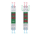 Dc11v To 310V Voltage Meter 23 Way For Din Rail Mount With Led