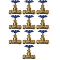 XFITTING 1/2" Push Fit Gate Valve 10 Pack