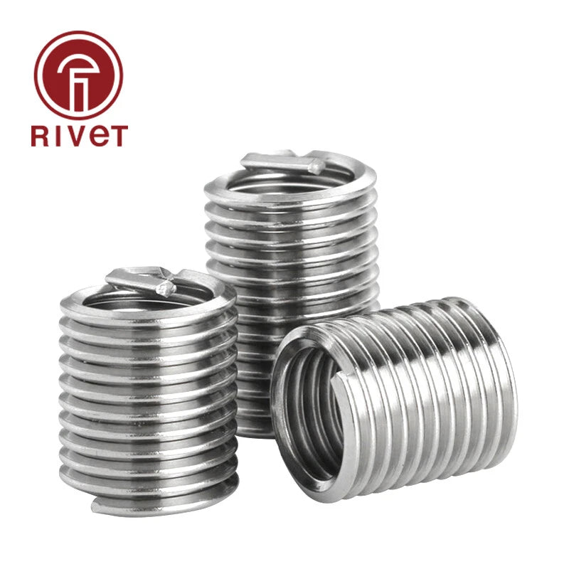 Din8140 Wire Thread Inserts For Iso Metric Screw Threads M2 M3 M4 M5