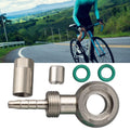 1 Set Hydraulic Hose Fitting Insert 15-30g Banjo Bicycle Bike Brand