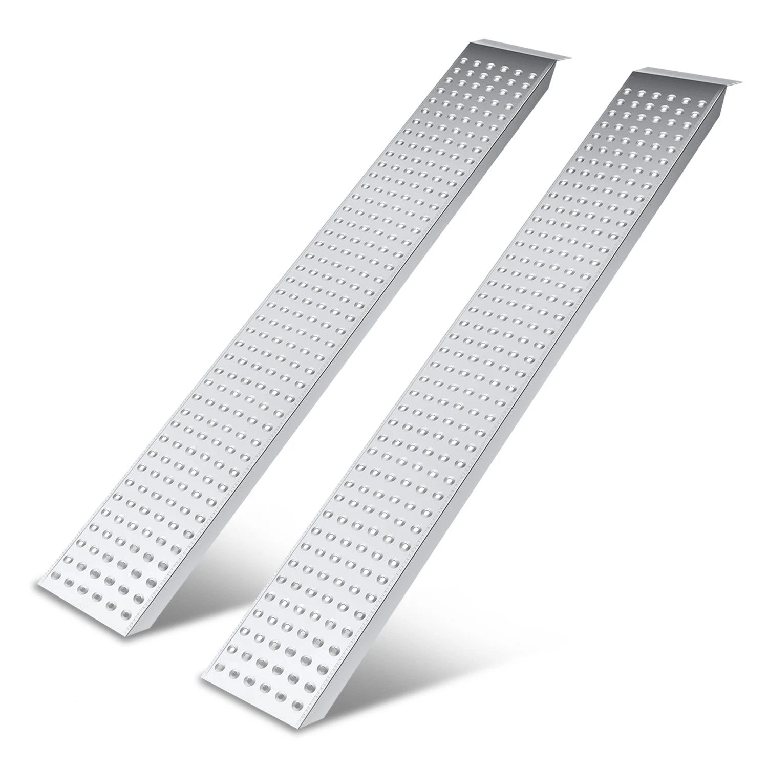 Silver 63"l 880 Lbs Capacity Pair Versatile Galvanized A3 Steel