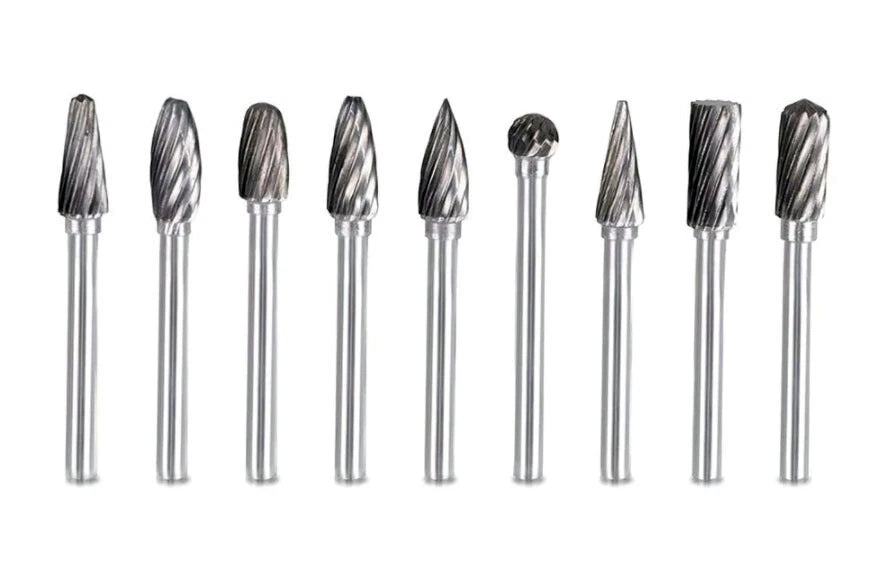 Carbide Rotary Burr Drill Bits File &amp; Rasp Tungsten Steel Dia Grinder Grinding