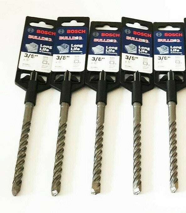 Bosch 6" SDS Plus Carbide Tipped Masonry Drill Bits