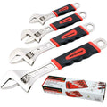 Neilsen 4pc Adjustable Spanner Wrench Set - 150mm to 300mm by Neilsen