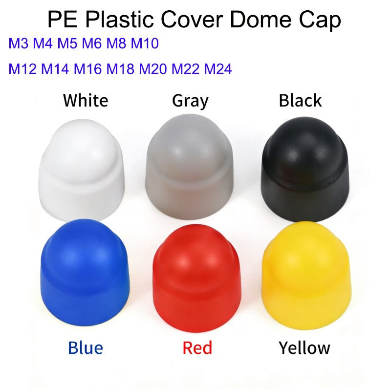 PE Plastic Cover Dome Cap for Hex Bolt