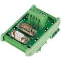 Db9 Mg6 Terminal Block Interface Din Rail Mount For Reliable Wiring