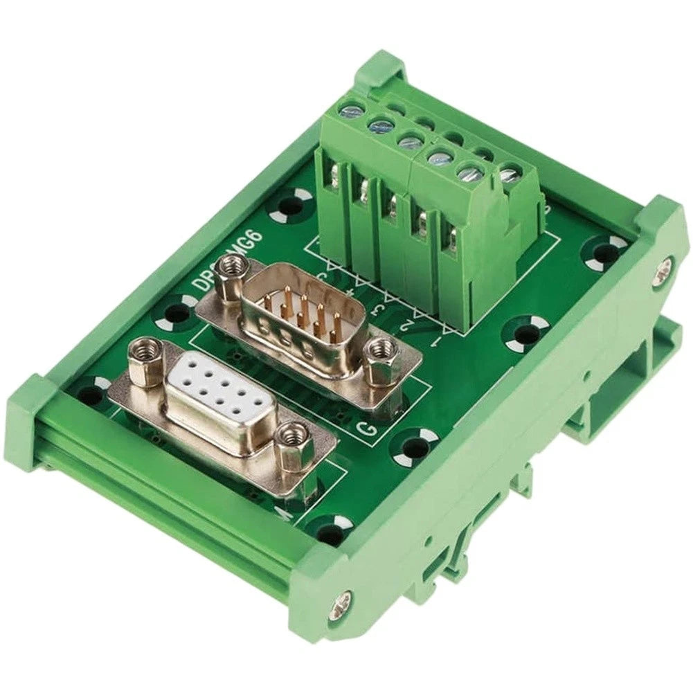 Db9 Mg6 Terminal Block Interface Din Rail Mount For Reliable Wiring