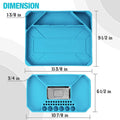 Duratech 2-piece Silicone Tool Tray Premium Non-slip Flexible With