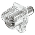 Hafele Push in Shelf Support 5MM Transparent