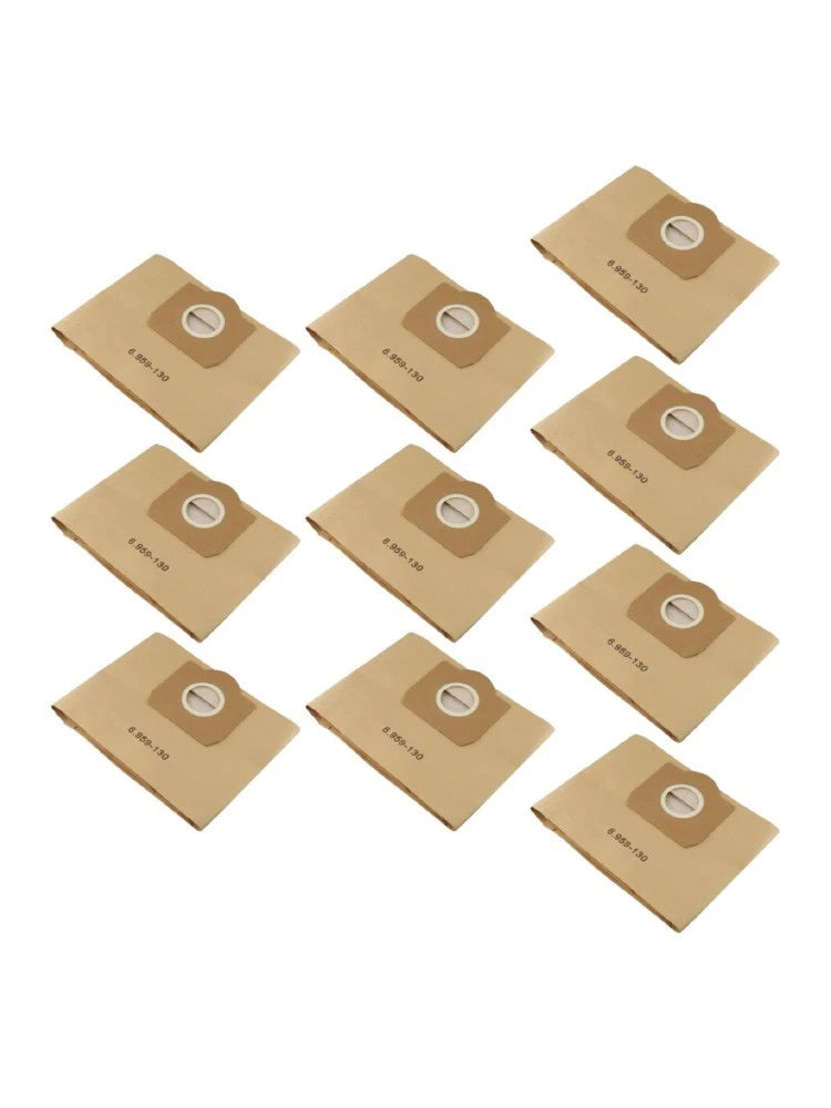 Efficient Paper Filter Bags Compatible With For Karcher For Wd3 And